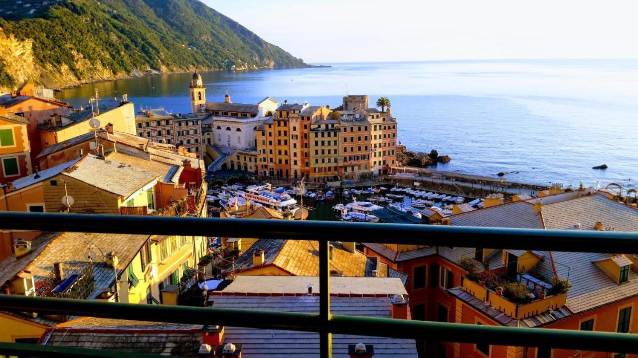 A Due Passi Dal Cielo E Dal Mare - Balcony With Sea View Apartment Camogli Exterior photo